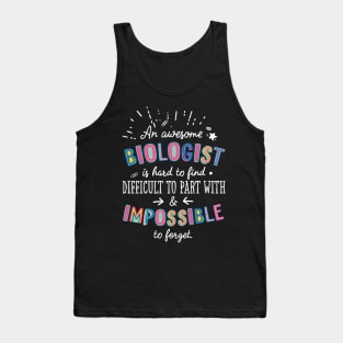 An awesome Biologist Gift Idea - Impossible to Forget Quote Tank Top